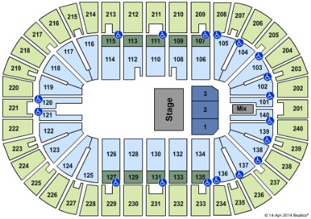 US Bank Arena Tickets and US Bank Arena Seating Chart - Buy US Bank ...