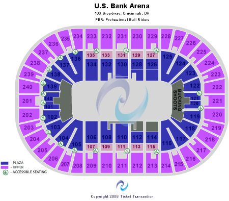 US Bank Arena Tickets and US Bank Arena Seating Chart - Buy US Bank ...