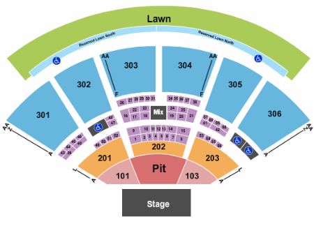 USANA Amphitheatre Tickets and USANA Amphitheatre Seating Chart - Buy ...