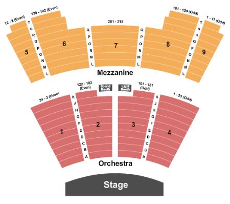 center singel van fine arts byron mi burlingame sw seating tickets stub charts