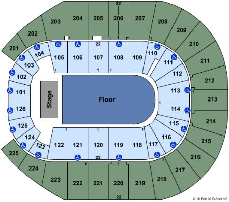 Verizon Arena Tickets and Verizon Arena Seating Chart - Buy Verizon ...