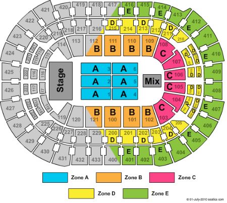 Verizon Center Tickets and Verizon Center Seating Chart - Buy Verizon ...