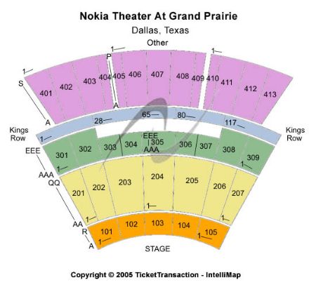 Verizon Theater Dallas Tx Seating Chart