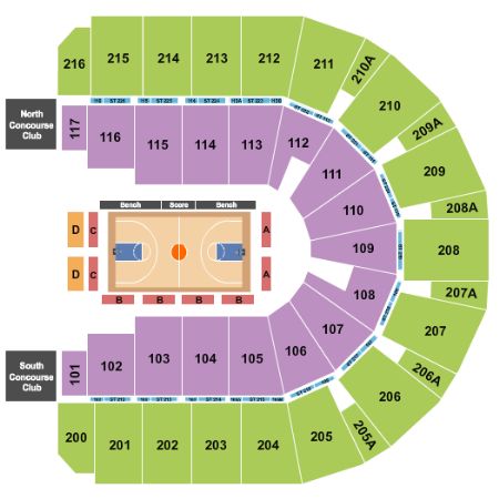 I Wireless Center Tickets and I Wireless Center Seating Chart - Buy I ...