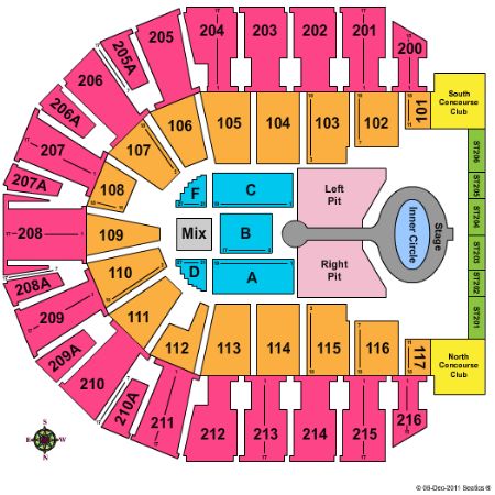 I Wireless Center Tickets and I Wireless Center Seating Chart - Buy I ...