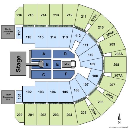 I Wireless Center Tickets and I Wireless Center Seating Chart - Buy I ...