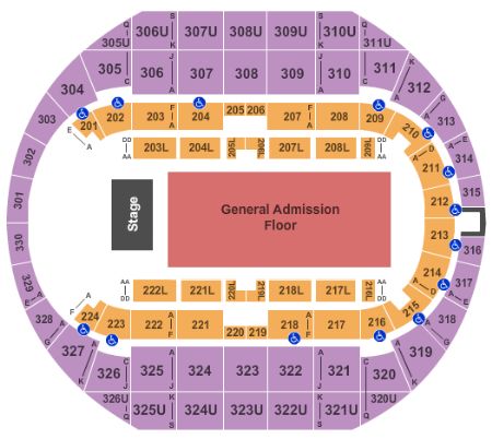 Von Braun Center Arena Tickets and Von Braun Center Arena Seating Chart ...