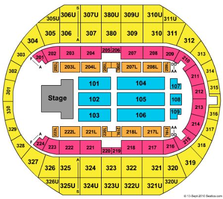 Von Braun Center Arena Tickets and Von Braun Center Arena Seating Chart ...