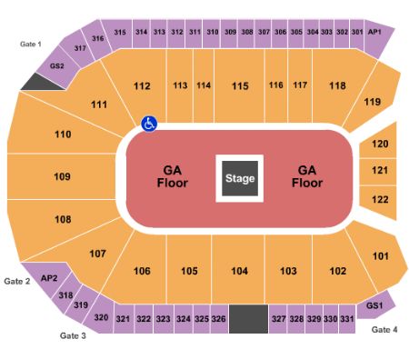 WFCU Centre Tickets and WFCU Centre Seating Chart - Buy WFCU Centre ...