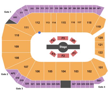 WFCU Centre Tickets and WFCU Centre Seating Chart - Buy WFCU Centre ...