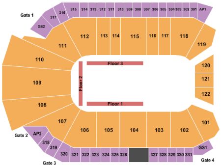 WFCU Centre Tickets and WFCU Centre Seating Chart - Buy WFCU Centre ...