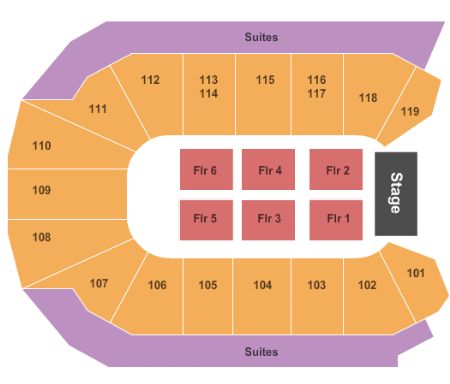 Wfcu Arena Seating Chart