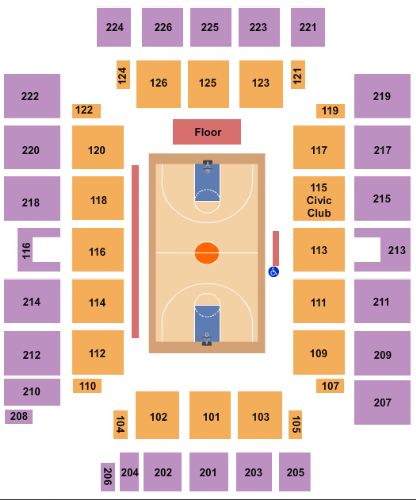 Wicomico Civic Center Tickets and Wicomico Civic Center Seating Chart ...