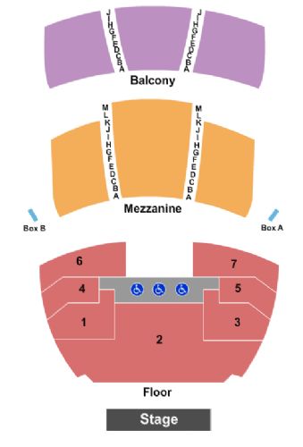 The Wilbur Seating Chart Boston