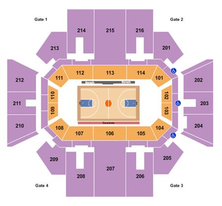 Williams Arena At Minges Coliseum