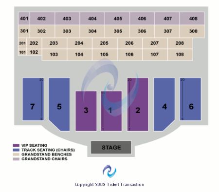 Wisconsin State Fair Seating Chart