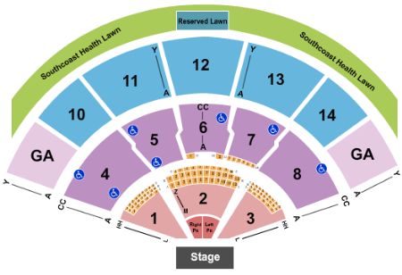 Xfinity Center Tickets and Xfinity Center Seating Chart - Buy Xfinity ...