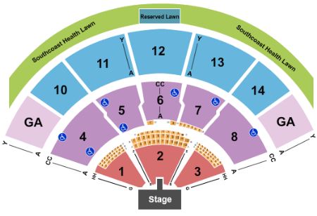 Xfinity Center Tickets and Xfinity Center Seating Chart - Buy Xfinity ...