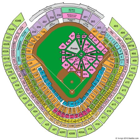 Yankee Stadium Tickets and Yankee Stadium Seating Chart - Buy Yankee ...