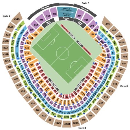 Soccer Champions Tour: AC Milan vs. Manchester City Tickets - Section ...